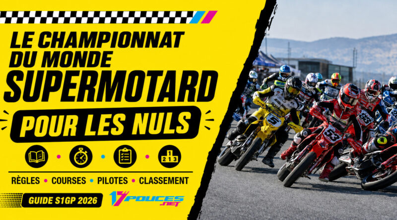 Départ du Championnat du monde Supermotard S1GP 2026